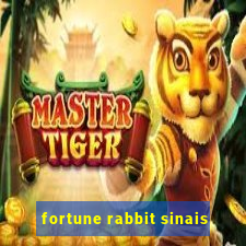 fortune rabbit sinais